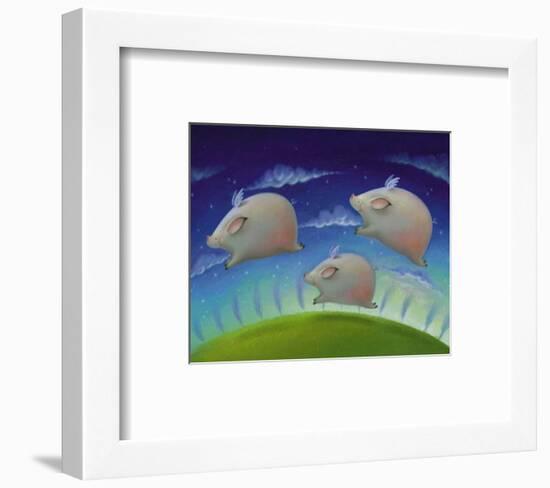 Pigs Will Fly-Rob Scotton-Framed Art Print