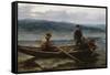Pike fishers, 1909-Jahn Ekenaes-Framed Stretched Canvas
