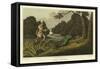 Pike Fishing-Henry Thomas Alken-Framed Stretched Canvas