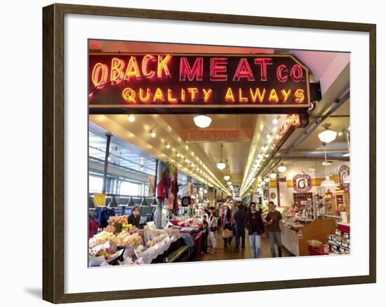 Pike Market, Seattle, Washington State, United States of America, North America-De Mann Jean-Pierre-Framed Photographic Print