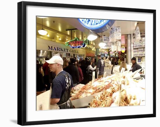 Pike Market, Seattle, Washington State, United States of America, North America-De Mann Jean-Pierre-Framed Photographic Print