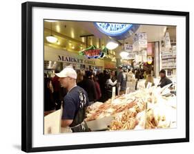 Pike Market, Seattle, Washington State, United States of America, North America-De Mann Jean-Pierre-Framed Photographic Print