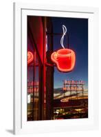 Pike Place Market at Christmastime. Seattle, Washington, USA-Michele Benoy Westmorland-Framed Photographic Print