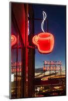 Pike Place Market at Christmastime. Seattle, Washington, USA-Michele Benoy Westmorland-Mounted Photographic Print