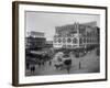 Pike Place Market Photograph - Seattle, WA-Lantern Press-Framed Art Print