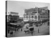 Pike Place Market Photograph - Seattle, WA-Lantern Press-Stretched Canvas