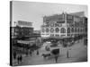 Pike Place Market Photograph - Seattle, WA-Lantern Press-Stretched Canvas