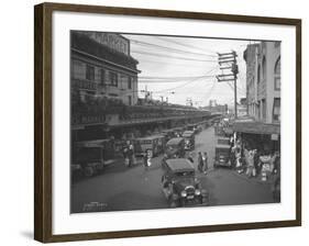 Pike Place Market, Seattle, WA, 1931-Ashael Curtis-Framed Giclee Print