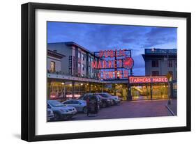 Pike Place Market, Seattle, Washington State, United States of America, North America-Richard Cummins-Framed Photographic Print