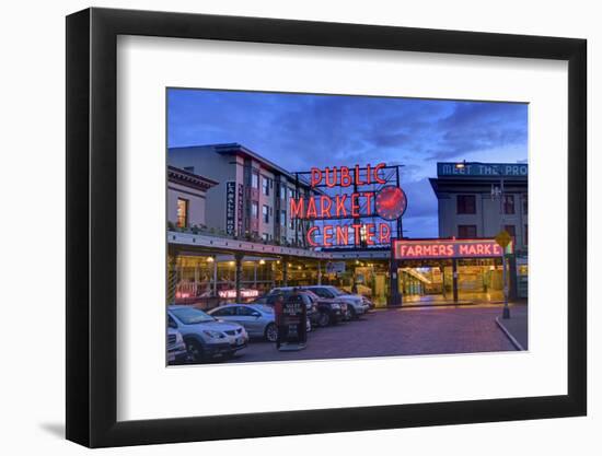 Pike Place Market, Seattle, Washington State, United States of America, North America-Richard Cummins-Framed Photographic Print