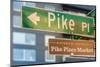 Pike Place Market Sign-Steve Gadomski-Mounted Photographic Print