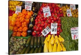 Pike Place Market Signs, Seattle, Washington, USA-Jamie & Judy Wild-Stretched Canvas