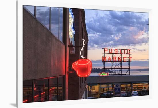 Pike Place Public Market Center, Seattle, Wa, USA-Stuart Westmorland-Framed Photographic Print