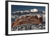 Pike's Peak and the Gardern of the Gods-bcoulter-Framed Photographic Print