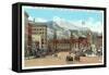 Pike's Peak, Colorado Springs, Colorado-null-Framed Stretched Canvas