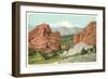 Pike's Peak, Colorado-null-Framed Art Print