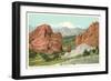 Pike's Peak, Colorado-null-Framed Art Print