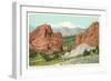 Pike's Peak, Colorado-null-Framed Art Print