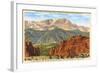 Pike's Peak, Colorado-null-Framed Art Print