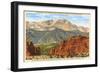 Pike's Peak, Colorado-null-Framed Art Print