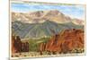 Pike's Peak, Colorado-null-Mounted Art Print
