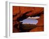 Pike's Peak Framed Through a Rock Window, Colorado, USA-Jerry Ginsberg-Framed Photographic Print