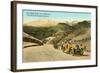 Pike's Peak Highway, Colorado-null-Framed Art Print