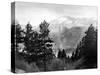 Pike's Peak in Rocky National Park-null-Stretched Canvas