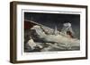 Pike's Peak Summit, Winter-null-Framed Art Print