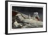 Pike's Peak Summit, Winter-null-Framed Art Print