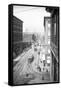 Pike Street from Second Avenue, Seattle, 1908-Ashael Curtis-Framed Stretched Canvas