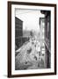 Pike Street from Second Avenue, Seattle, 1908-Ashael Curtis-Framed Giclee Print