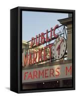 Pikes Market, Seattle, Washington State, USA-Ethel Davies-Framed Stretched Canvas