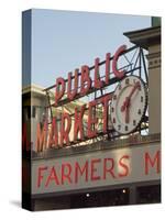 Pikes Market, Seattle, Washington State, USA-Ethel Davies-Stretched Canvas