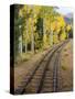 Pikes Peak Cog Railway, Manitou Springs, Colorado Springs, Colorado, USA-Cindy Miller Hopkins-Stretched Canvas