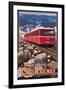 Pikes Peak Cog Railway - Swiss Locomotive, c.2008-Lantern Press-Framed Art Print