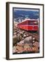 Pikes Peak Cog Railway - Swiss Locomotive, c.2008-Lantern Press-Framed Art Print