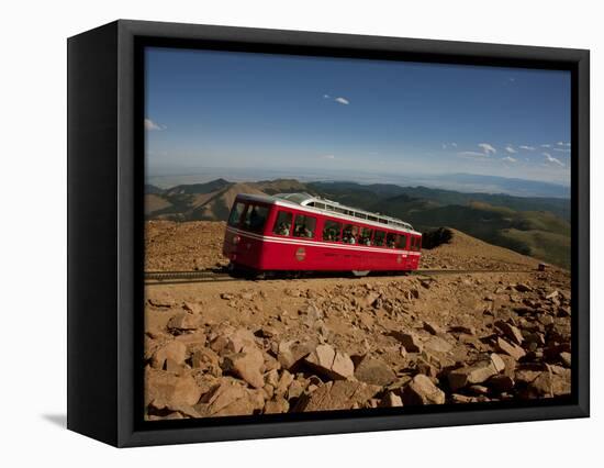Pikes Peak, Colorado, USA-Don Grall-Framed Stretched Canvas