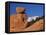 Pikes Peak, Garden of The Gods National Landmark, Colorado Springs, Colorado, USA-Rolf Nussbaumer-Framed Stretched Canvas