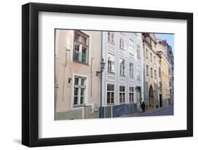 Pikk Street, Old Town of Tallinn, UNESCO World Heritage Site, Estonia, Baltic States, Europe-Nico Tondini-Framed Premium Photographic Print