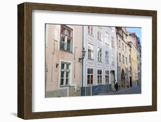 Pikk Street, Old Town of Tallinn, UNESCO World Heritage Site, Estonia, Baltic States, Europe-Nico Tondini-Framed Photographic Print