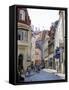 Pikk Street, Old Town, Tallinn, Estonia, Baltic States-Yadid Levy-Framed Stretched Canvas