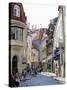 Pikk Street, Old Town, Tallinn, Estonia, Baltic States-Yadid Levy-Stretched Canvas