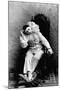 Pilar Morin in Clown Costume-B.j. Falk-Mounted Photographic Print