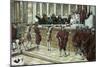 Pilate Announces Judgement from the Gabbatha-James Tissot-Mounted Giclee Print