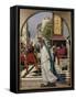 Pilate Delivering Christ to the People-Christen Dalsgaard-Framed Stretched Canvas