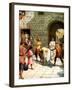 Pilate orders Jesus to be scourged - Bible-William Brassey Hole-Framed Premium Giclee Print