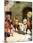 Pilate orders Jesus to be scourged - Bible-William Brassey Hole-Mounted Premium Giclee Print