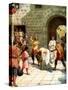 Pilate orders Jesus to be scourged - Bible-William Brassey Hole-Stretched Canvas