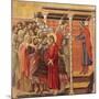 Pilate Washing His Hands, Detail from Episodes from Christ's Passion and Resurrection-Duccio Di buoninsegna-Mounted Giclee Print